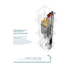 Ascensor de una casa con gran capacidad